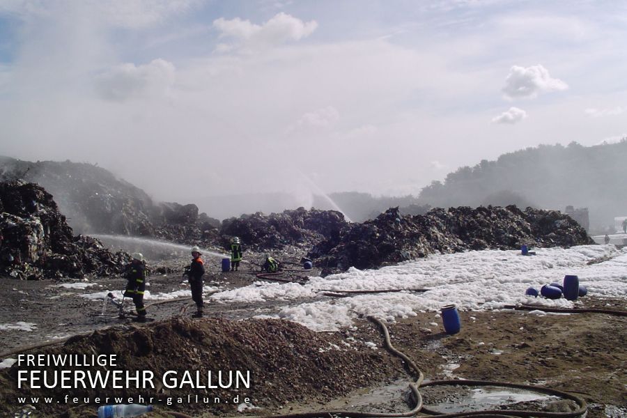 2005 - Deponiebrand in Bernau